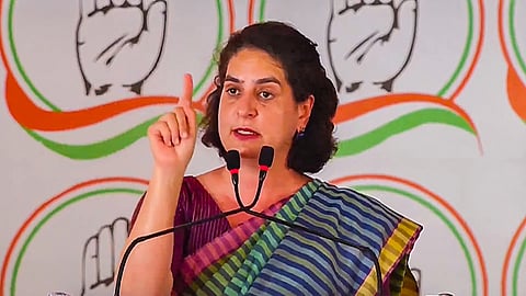 Congress leader Priyanka Gandhi Vadra