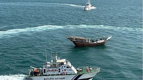 Indian Coast Guard (ICG) detains Iranian fishing vessel off the coast of Kerala