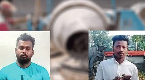 Pandi Durai (L) Laiman Kisk (R)