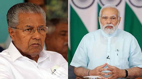 Kerala CM P Vijayan and PM Narendra Modi