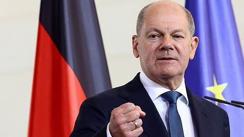 German Chancellor Olaf Scholz