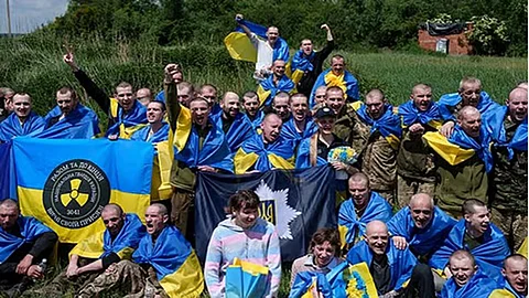 Russia and Ukraine exchange prisoners of war.