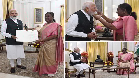 President appoints Narendra Modi as PM-designate