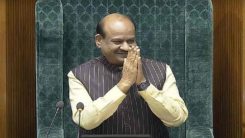 Om Birla thanks the House on being elected as the Lok Sabha Speaker