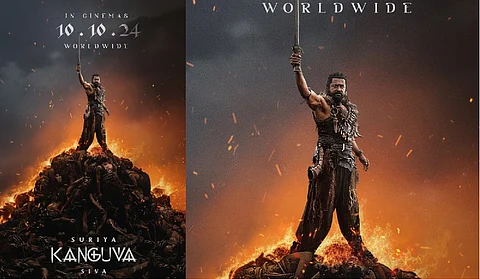 Actor Suriya's upcoming fantasy film "Kanguva"