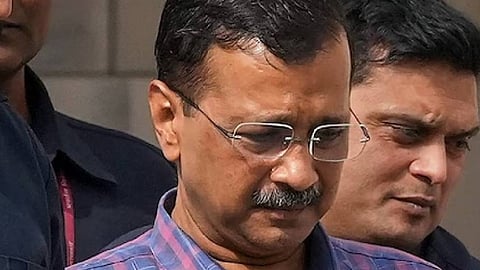 Arvind Kejriwal in ED custody.