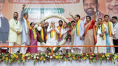 BJP will fight Haryana poll alone under Nayab Saini's leadership, form govt again: Amit Shah