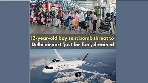 Delhi airport bomb threat