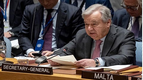 UN secretary-general