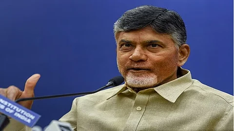 TDP supremo N Chandrababu Naidu