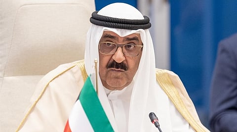 Emir of Kuwait Sheikh Meshal Al-Ahmad Al-Jaber Al-Sabah