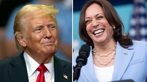 Donald Trump, Kamala Harris