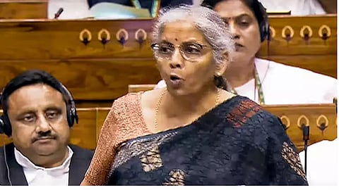 Finance Minister Nirmala Sitharaman