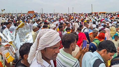 Some people opened cans of poisonous substance in crowd, triggered stampede: Bhole Baba's lawyer