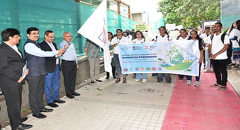 HPCL Launches Swachhta Pakhwada with impactful Walkathon & Human Chain Rally
