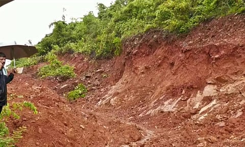 landslide in Karnataka''s Uttara Kannada district