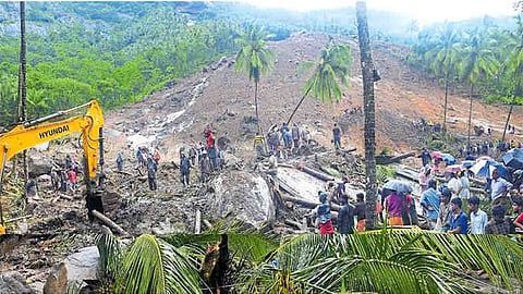 Landslide at the high ranges of Kozhikode