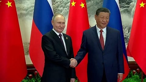 Russian President Vladimir Putin and Chinese President Xi Jinping