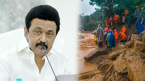 Tamil Nadu CM M K Stalin express grief to Wayanad Tragedy and full support in rescue and relief efforts