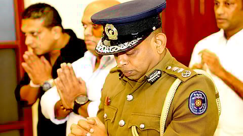 Sri Lanka's IGP Deshabandu Tennakoon
