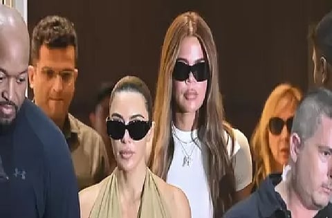 Kim Kardashian reaches Mumbai with Khloe Kardashian for Anant Ambani-Radhika Merchant's wedding