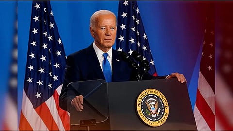 US President Joe Biden