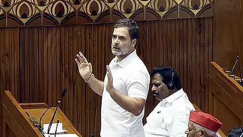 Leader of Opposition Rahul Gandhi