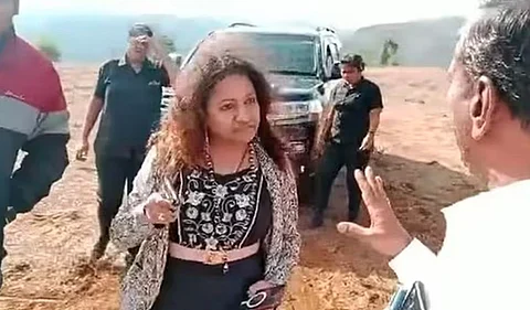 IAS probationer Puja Khedkar's mother arrested in land dispute case