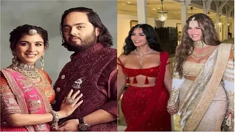 Kardashians attend Anand-Radhika Ambani wedding ceremony