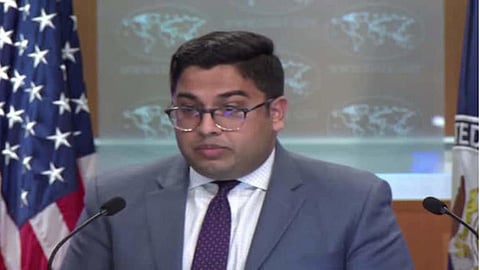 US State Department Deputy Spokesperson Vedant Patel