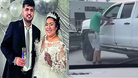 Gavin Dasaur with his Mexican wife.