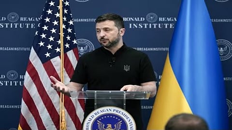 Ukrainian President Volodymyr Zelensky