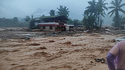 Wayanad landslide location