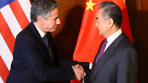 US Secretary of State Antony Blinken and his Chinese counterpart Wang Yi