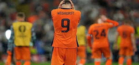 Dutch fans came to the stadium in a rousing march, 100,000 strong. It will feel like a long journey home.