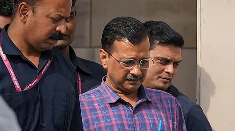 Former Delhi chief minister Arvind Kejriwal