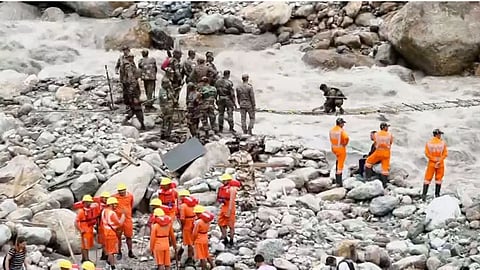 HP cloudbursts - rescue operation in progress