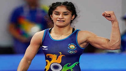 Indian wrestler Vinesh Phogat