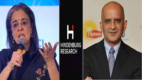 Sebi Chairman Madhabi Puri Buch and her husband Dhaval Buch