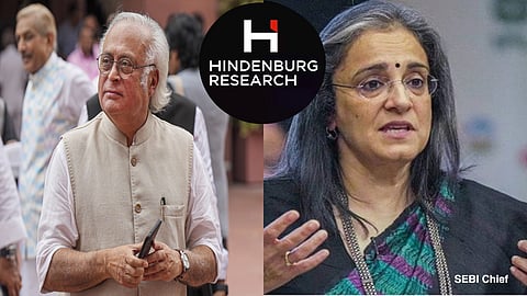Congress on Hindenburg row involving SEBI chief Madhabi Buch