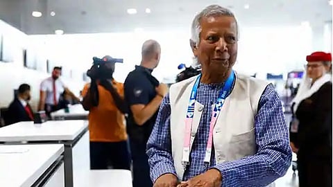 Head of Bangladesh's interim government, Muhammad Yunus
