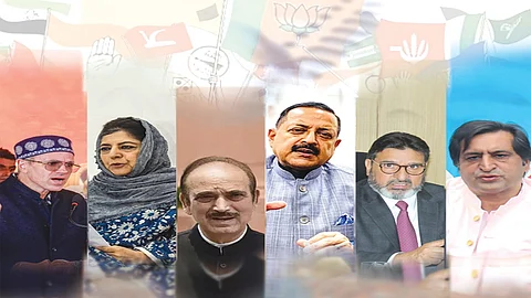 Jammu and Kashmir representatives of political parties