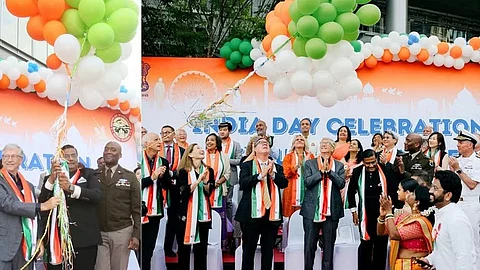 Bill Gates celebrate Indian Independence day in the Seattle area
