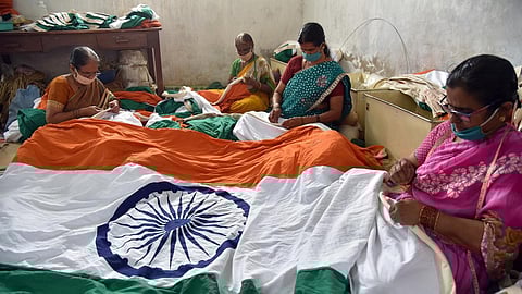 National flag manufacture