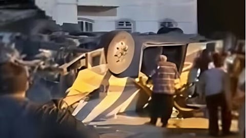 Bus accident in Iran that killed 28 people