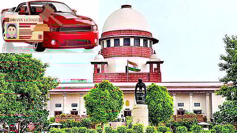 Supreme Court on LMV driving license