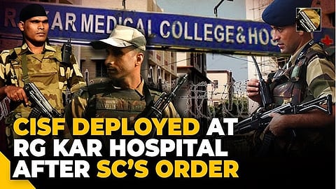 CISF deployed at RG Kar Hospital