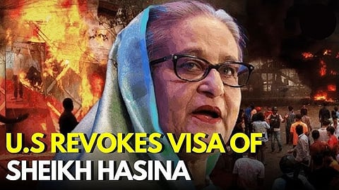 Ousted PM Sheikh Hasina