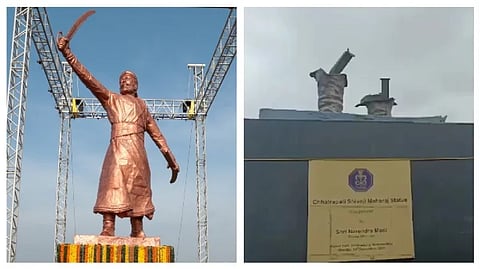 FIR filed against contractor and structural consultant over collapse of Shivaji Maharaj's statue