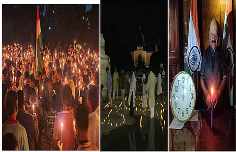 Kolkata turns off lights to protest against RG Kar incident